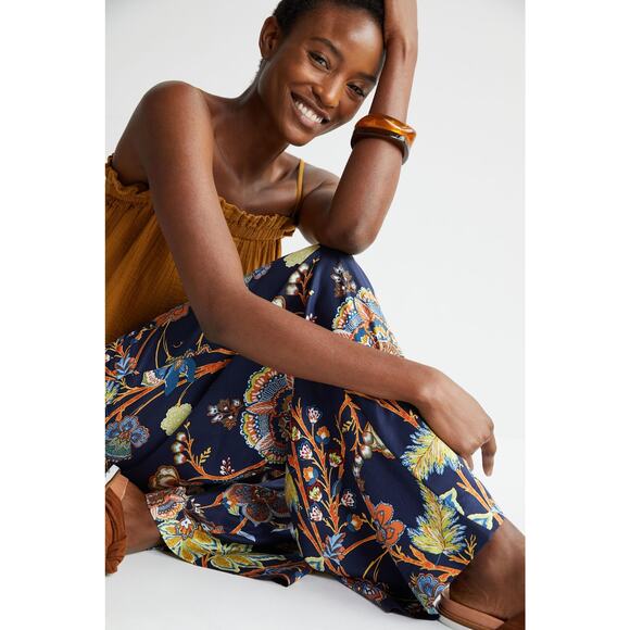 Anthropologie x Maeve Sunshine Wide-Leg Pants Size 8 NWT - Picture 2 of 9